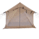 White Duck Alpha Wall Tent, Water Repellent, 8ft x 10ft, WD-0072