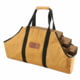 White Duck Firewood Log Carriers, Boat Shape, Tan, 26inx17inx9in, FBA-CLB-3417