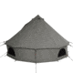 White Duck Regatta Bell Tent, Water Repellent, Boulder Gray, 13ft, WD-RBT-07