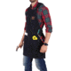 White Duck Work Apron, Black, WWD-001