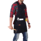 White Duck Work Apron, Black, WWD-001