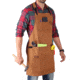 White Duck Work Apron, Brown, WWD-002