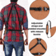 White Duck Work Apron, Brown, WWD-002