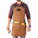 White Duck Work Apron, Brown, WWD-002