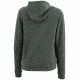 White Sierra Cabin Creek Women Fleece Hoody, Charcoal Heather, Back