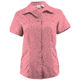 White Sierra Gobi Desert Short Sleeve Shirt - Women's-Coral-Large