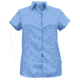 White Sierra Gobi Desert Short Sleeve Shirt - Womens, Provence Blue, Extra Large, D4265W-Provence Blue - PVB-XL