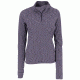 White Sierra Pebble Peak Wool Quarter Zip - Womens, Nightshade, Medium, D3589W-NIT-MEDIUM