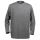 White Sierra Swamp Long Sleeve Tee - Men's-Heather Grey-Large