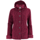 White Sierra Three Creeks Hooded Jacket - Womens-Beet Red-Large