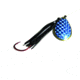 Wicked Lures Snelled Spinner, Number 6 Blade Black/Blue, KK Black-Blue 6
