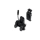 Wilcox DPAM NVG Mount/Quick Release Shroud Interface Plate/LEMO Pigtail Storage for HGU-56/SPH-4, Black, 62100G07-B
