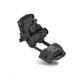 Wilcox G24 Night Vision Goggle Mount, Three Hole Shroud Standard/Lanyard/Cup, Black, 28300G70-B