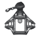 Wilcox WMS Universal Three Hole Shroud with Lanyard, Black, 50200G01-B