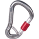 Wild Country Climbing Ascent Lite Belay Locking Carabiner-Silver-Screwgate