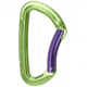Wild Country Climbing Session Bent Gate Carabiners, Green/Purple, One Size, 40-0000000006