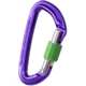 Wild Country Climbing Session Screw Gate Carabiners, Purple/Green, One Size, 40-0000001000