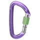 Wild Country Climbing Session Screw Gate Carabiners, Purple/Green, One Size, 40-0000001000