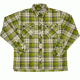 Wild Outdoor Apparel Mythical Lumberjack Flannel, Green wool Plaid, Extra Large, 013168200083