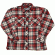 Wild Outdoor Apparel Mythical Lumberjack Flannel, Red Wool Plaid, Medium, 013168200106