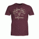 Wilder and Sons Joshua Tree National Park T-Shirt, Large, Burgundy Heather WSN01441-Burgundy Heather-L