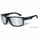 Wiley X Active Series Peak Sunglasses,Gloss Back Frame,No Lens ACPEA01F
