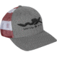 Wiley X Adjustable Mesh Stars and Stripes Hat, Grey, Red, White, Blue, One Size, J913