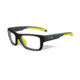 Wiley X Crush Sunglasses, Matte Grey/ Neon Yellow Frame, YFCRS04