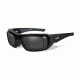 Wiley X Enzo Sunglasses, Gloss Black Frame/ Demo Lenses, CCENZ03D