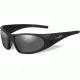 Wiley X Romer 3 Advanced Sunglasses - Matte Black Frame w/ 2 Lens Package (Smoke Grey, Clear) 1004