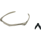 Wiley X Vapor Sunglass Frame,Tan 351F