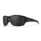 Wiley X WX CLIMB Sunglasses, Smoke Grey Lens/ Matte Black Frame, ACCLM01