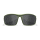 Wiley X WX Grid Sunglasses, Matte Utility Green Frame, Captivate Pol Grey Lens, CCGRD08