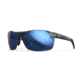 Wiley X WX Prime Sunglasses, Gloss Crystal Grey Frame, Prime Captivate Pol Blue Mirror Lens, ACPRM09