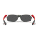 Wiley X YF Swift Sunglasses, Gloss White Frame, Red Mirror Lens, YFSWF05