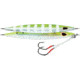 Williamson Kensaki Jig 120, Sinking, VMC Double Assist HK, Green Sardine Zebra Uv, 4-1/4oz, 5-1/4in, KSJ120UVGSZ