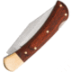 Winchester Knife 6.87'' Oal Ss /wood Folder W/pocket Clip