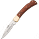 Winchester Knife 6.87'' Oal Ss /wood Folder W/pocket Clip