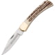Winchester Large Stag Lockback Knife, 3.8125in, Stainless Steel Blade, Stag, 6220075W