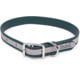 King Buck Core D Ring High Visibility Reflective Collar with Name Plate, Deep Teal, M/L, KB-DRC-DT-M/L-NP-1