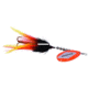 Windels Tackle Company Muskie Harasser Bucktail Spinner, Black/Orange, 7in, MHTT-01