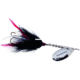 Windels Tackle Company Muskie Harasser Bucktail Spinner, Black/Silver, 7in, MHTT-S1