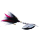 Windels Tackle Company Pike Harasser Magnum Bucktail Spinner, 5/0 Hook, Black/Silver, #5 Blade, 6in, 3/4oz, PHM-15