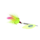 Windels Tackle Company Pike Harasser Magnum Bucktail Spinner, 5/0 Hook, Chartreuse/Chartreuse, #5 Blade, 6in, 3/4oz, PHM-9C