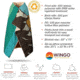 Wingo Outdoors Convertible Blanket, Grand Teton, W-BLK-107-OS