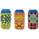 Wingo Outdoors Fish Skin Can Cooler 3-Pack, Brook/Brown/Rainbow, Standard Can, W-CAN-FRE-3PK