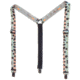 Wingo Outdoors Fish Skin Suspenders, Rainbow Trout, 40 to 62 inches, W-SUS-112-OS