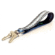 Wingo Outdoors Key Fob, 5in Length, 1in Ring, Striped Bass, W-KEY-115-5IN