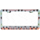 Wingo Outdoors License Plate Frame, Rainbow Trout, Trout Bum, 12 x 7 inches, W-LIC-112-TB