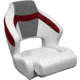 Wise Baja XL Bucket Seat, Brite White/Marble Grey/Dark Red, Large, 3338-1774